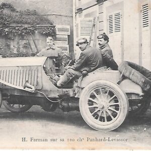 H.Farman sur sa 120 chx Panhard-Levassor