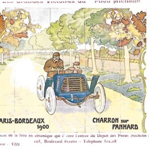 PARIS-BORDEAUX 1900  CHARRON sur PANHARD