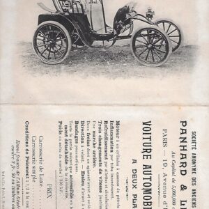 Voitures automobiles légère à deux places