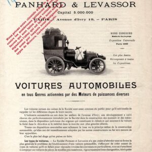 Voitures automobiles en tous genres … diverses