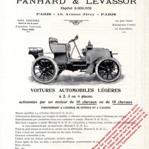 Voitures automobiles à 2, 3 ou 4 places - 10 et 15 ch