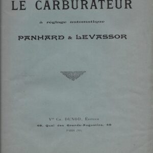 Le carburateur à réglage automatique P&L