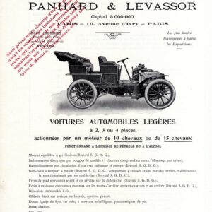 Voitures automobiles à 2, 3 ou 4 places - 10 et 15 ch