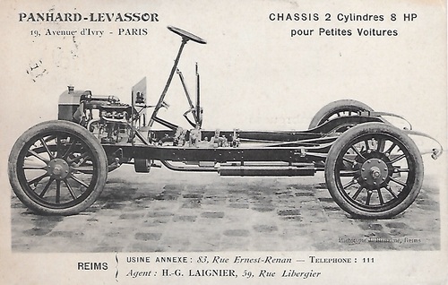 CHASSIS 2 Cylindres 5 HP