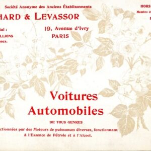 Voitures automobiles de tous genre