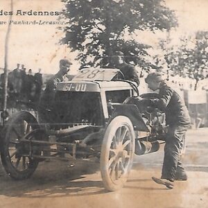 Le Circuit des Ardennes   FARMAN sur voiture PANHARD-LEVASSOR