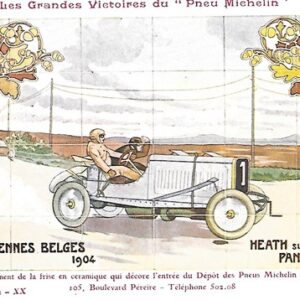 ARDENNES BELGES 1904  HEATH sur PANHARD