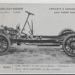 chassis 2 cyl. 8 H.P.