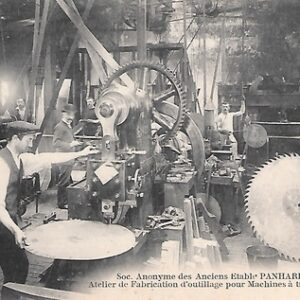 Atelier de fabrication d'outillage pour Machines-Outils à travailler le bois