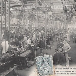 Atelier de fabrication des Mécanismes de changement de vitesseet de pièces de chassis