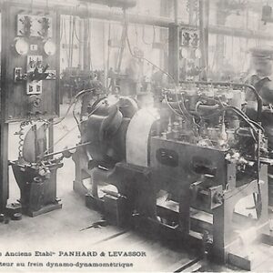 essai d'un moteur au frein-dynamométrique