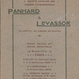 Panhard & levassor 1906