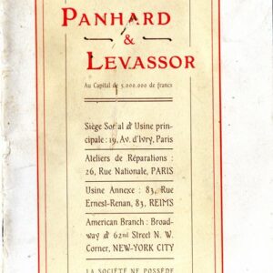 Panhard & levassor 1908