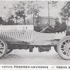 TESTE sur voiture PANHARD-LEVASSOR - PNEUS MICHELIN