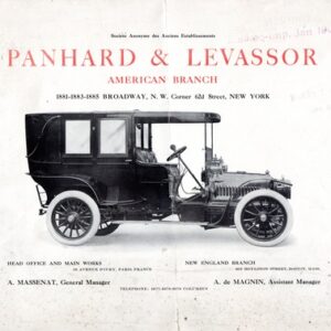 Panhard & levassor american branch