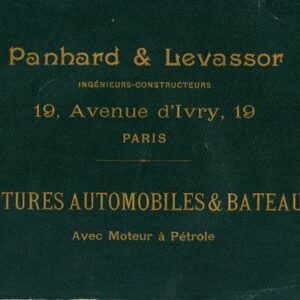 Voitures automobiles et … à pétrole