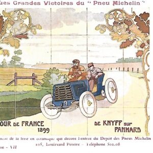 TOUR de FRANCE de KNYFF sur PANHARD