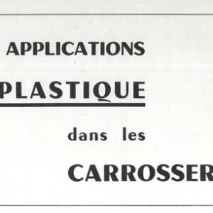 Les applications du plastique dans les carrosseries