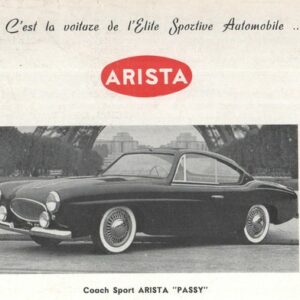 C'est la voiture ... coach sport Arista passy
