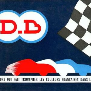D-B la voiture qui fait triompher les couleurs ... le monde