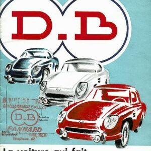 D-B la voiture qui fait triompher les couleurs ... le monde