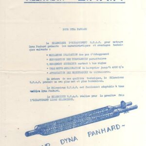 Silencieux E.P.A.F. pour Dyna Panhard