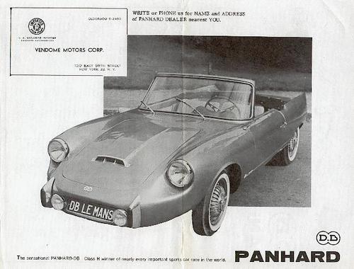 The sensational Panhard-DB