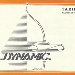 Tarif Dynamic (arc) Salon 1937