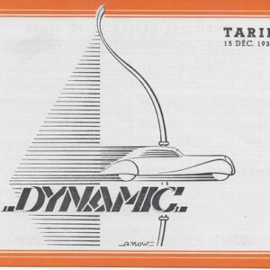 Tarif Dynamic (arc) Salon 1937