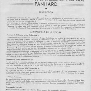 Notice de montage de la remorque à gazogène