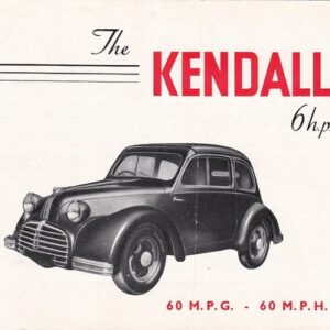 The KENDALL 6 h. p.