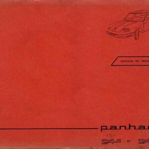 Panhard 24 C et 24 CT