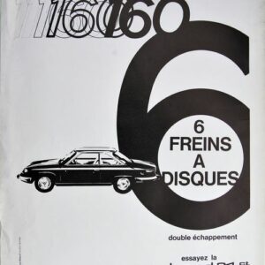 160 chrono, 6 freins à disques