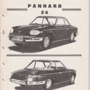 Panhard 24 - voitures particulières