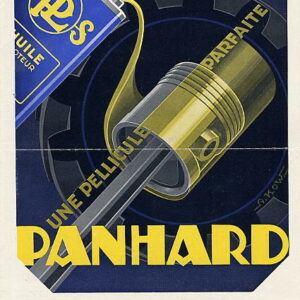 Panhard - Huiles pour moteurs et mouvements