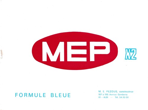 MEP X2 FORMULE BLEUE