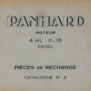 Moteur 4 HL-11 x 15 Diesel