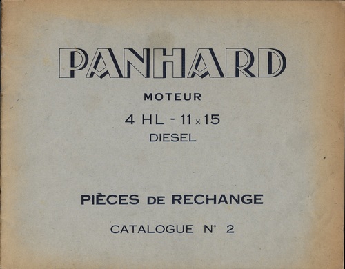 Moteur 4 HL-11 x 15 Diesel