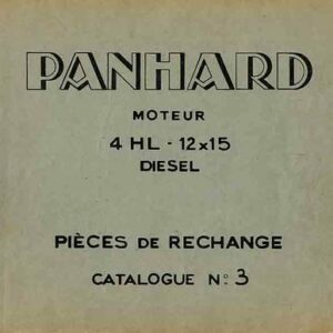 Catalogue de pièces de rechange