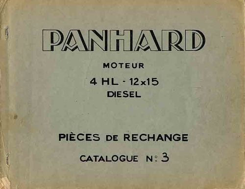 Catalogue de pièces de rechange