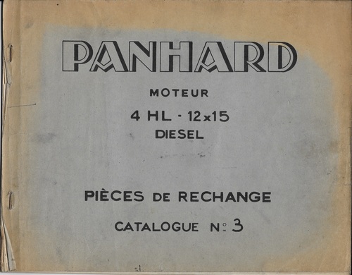 Moteur 4 HL - 12 x 15 Diesel