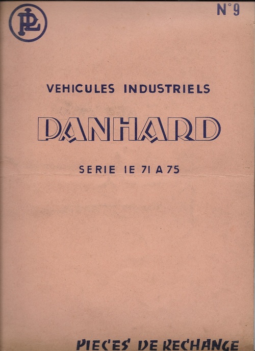 V. Indus. Panhard série IE 71 à 75