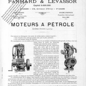 Moteurs à pétrole brevetés S.G.D.G.