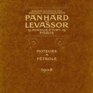 Moteurs à pétrole 1908