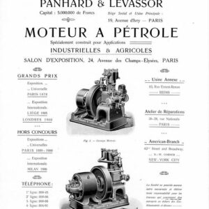 Moteur à pétrole spécialement construi pour applications industrielles et agricoles