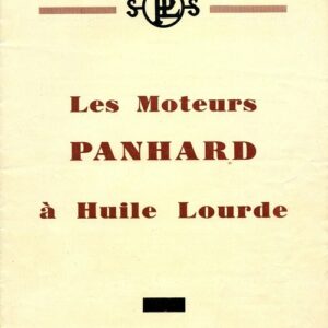 Les moteurs Panhard à huile lourde