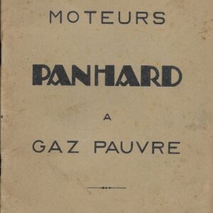 Moteurs à gaz pauvre