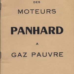 Moteur 4 G (gaz pauvre - 11,8x15, 18 CV)
