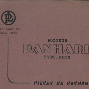 Moteur panhard type - 2HL2
