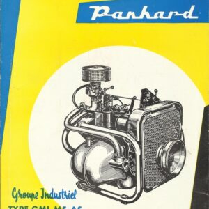 Panhard groupe industriel type GMI - M5 AS